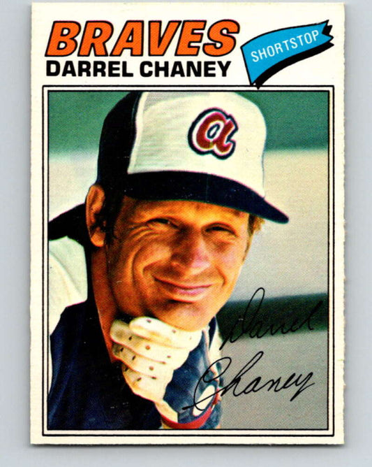 1977 O-Pee-Chee #134 Darrel Chaney  Atlanta Braves  V29082