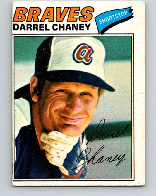 1977 O-Pee-Chee #134 Darrel Chaney  Atlanta Braves  V29083