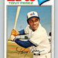 1977 O-Pee-Chee #135 Tony Perez  Montreal Expos  V29086