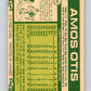 1977 O-Pee-Chee #141 Amos Otis  Kansas City Royals  V29097