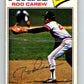 1977 O-Pee-Chee #143 Rod Carew  Minnesota Twins  V29101