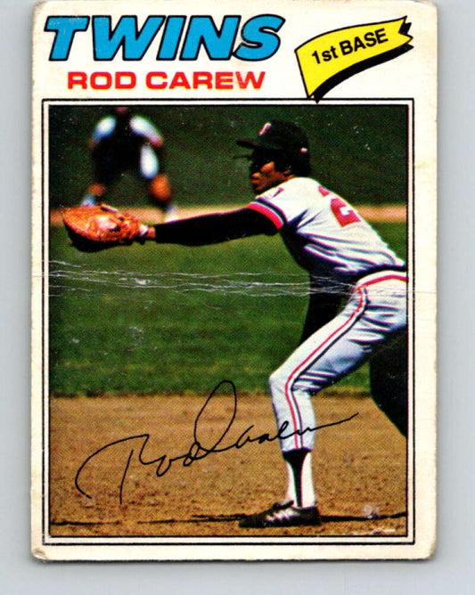 1977 O-Pee-Chee #143 Rod Carew  Minnesota Twins  V29101