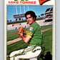 1977 O-Pee-Chee #144 Mike Torrez  Oakland Athletics  V29103