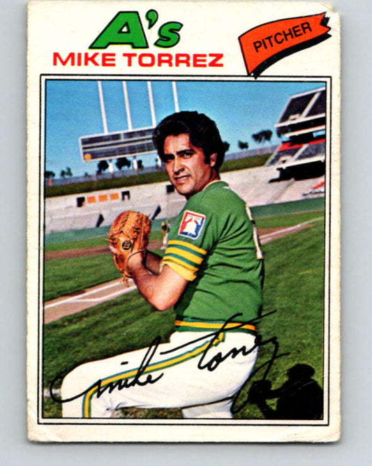 1977 O-Pee-Chee #144 Mike Torrez  Oakland Athletics  V29103