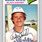 1977 O-Pee-Chee #148 Alan Ashby  Toronto Blue Jays  V29114