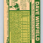 1977 O-Pee-Chee #156 Dave Winfield  San Diego Padres  V29131