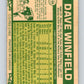 1977 O-Pee-Chee #156 Dave Winfield  San Diego Padres  V29133