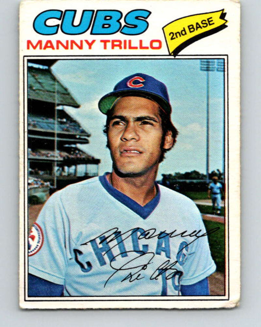 1977 O-Pee-Chee #158 Manny Trillo  Chicago Cubs  V29135