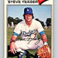 1977 O-Pee-Chee #159 Steve Yeager  Los Angeles Dodgers  V29138