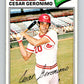 1977 O-Pee-Chee #160 Cesar Geronimo  Cincinnati Reds  V29140