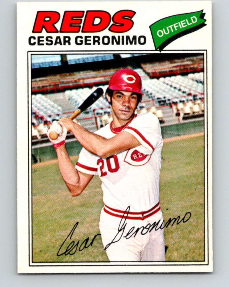 1977 O-Pee-Chee #160 Cesar Geronimo  Cincinnati Reds  V29141