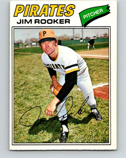 1977 O-Pee-Chee #161 Jim Rooker  Pittsburgh Pirates  V29142