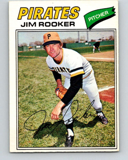 1977 O-Pee-Chee #161 Jim Rooker  Pittsburgh Pirates  V29144