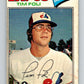 1977 O-Pee-Chee #162 Tim Foli  Montreal Expos  V29145