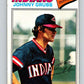 1977 O-Pee-Chee #165 Johnny Grubb  Cleveland Indians  V29151
