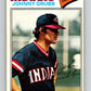 1977 O-Pee-Chee #165 Johnny Grubb  Cleveland Indians  V29153