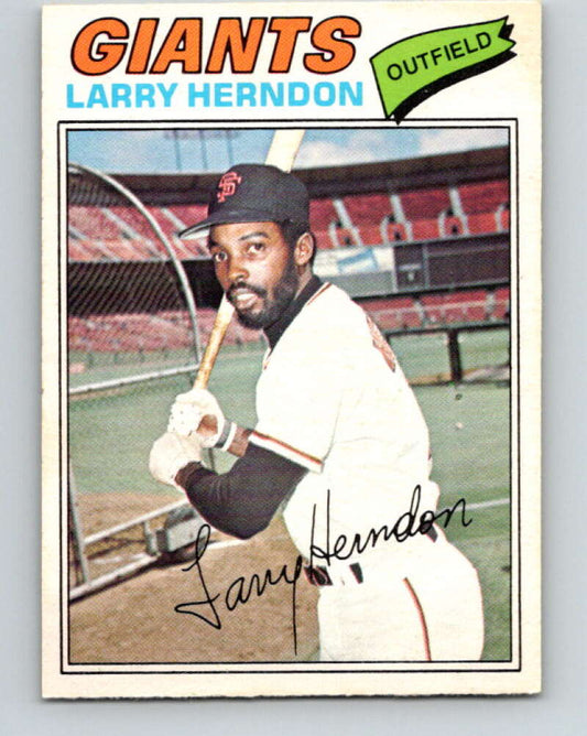 1977 O-Pee-Chee #169 Larry Herndon  RC Rookie Giants  V29161