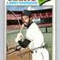 1978 O-Pee-Chee #169 Larry Herndon  RC Rookie Giants  V29162