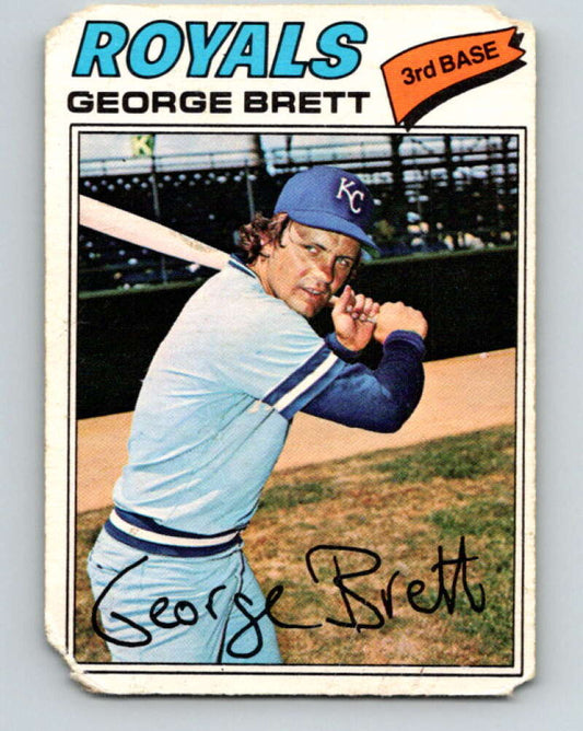 1977 O-Pee-Chee #170 George Brett  Kansas City Royals  V29165
