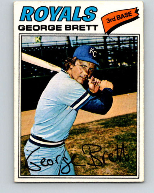 1977 O-Pee-Chee #170 George Brett  Kansas City Royals  V29167