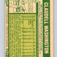 1977 O-Pee-Chee #178 Claudell Washington  Oakland Athletics  V29181