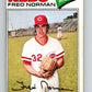 1977 O-Pee-Chee #181 Fred Norman  Cincinnati Reds  V29190