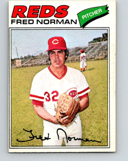 1977 O-Pee-Chee #181 Fred Norman  Cincinnati Reds  V29190