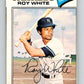 1977 O-Pee-Chee #182 Roy White  New York Yankees  V29191