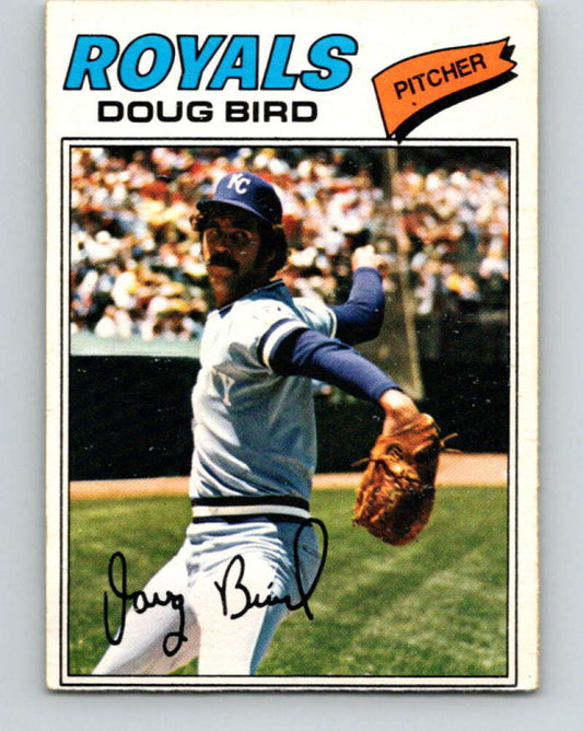 1977 O-Pee-Chee #191 Doug Bird  Kansas City Royals  V29207