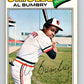 1977 O-Pee-Chee #192 Al Bumbry  Baltimore Orioles  V29210