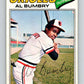 1977 O-Pee-Chee #192 Al Bumbry  Baltimore Orioles  V29211