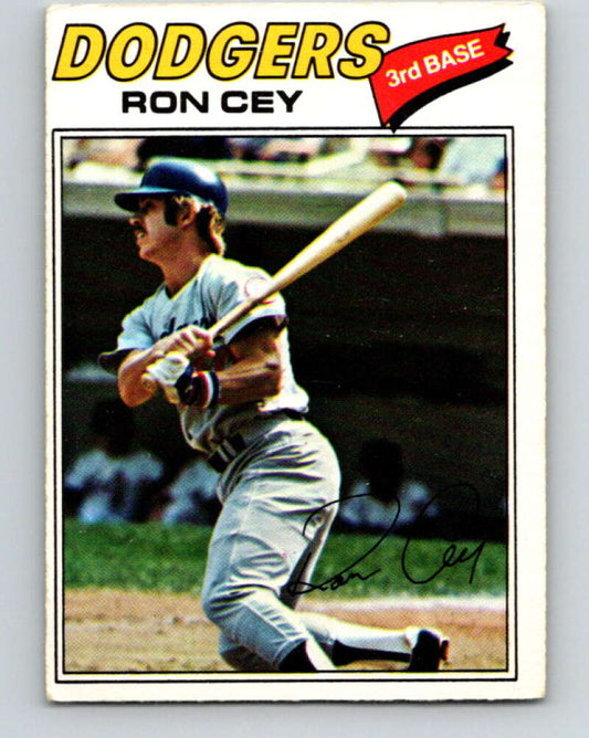 1977 O-Pee-Chee #199 Ron Cey  Los Angeles Dodgers  V29218