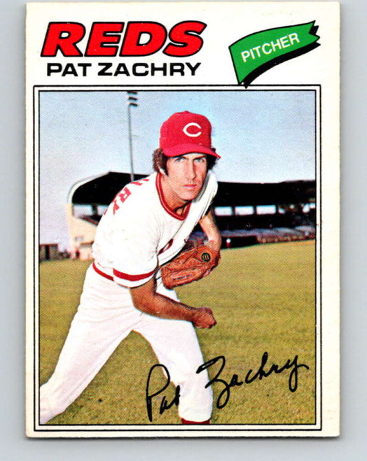 1977 O-Pee-Chee #201 Pat Zachry  Cincinnati Reds  V29221