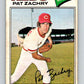 1977 O-Pee-Chee #201 Pat Zachry  Cincinnati Reds  V29222