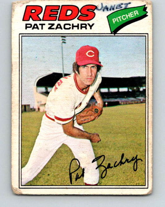 1977 O-Pee-Chee #201 Pat Zachry  Cincinnati Reds  V29222