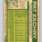 1977 O-Pee-Chee #201 Pat Zachry  Cincinnati Reds  V29222