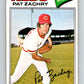 1977 O-Pee-Chee #201 Pat Zachry  Cincinnati Reds  V29223