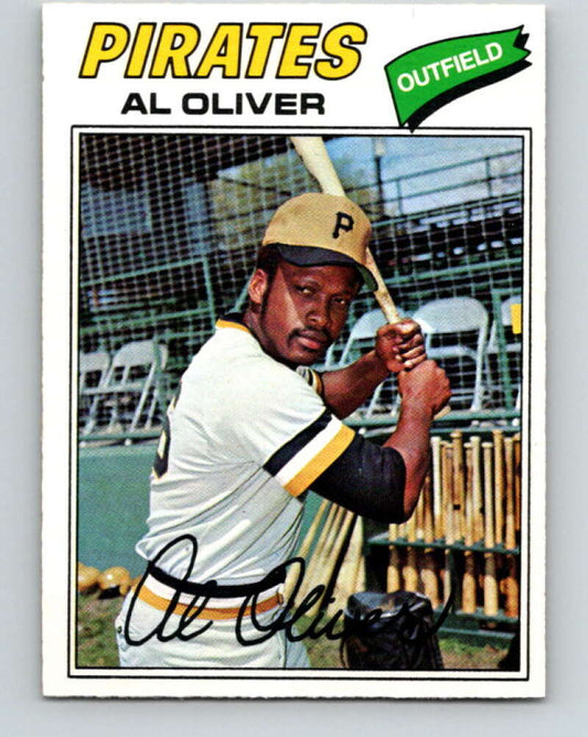 1977 O-Pee-Chee #203 Al Oliver  Pittsburgh Pirates  V29228