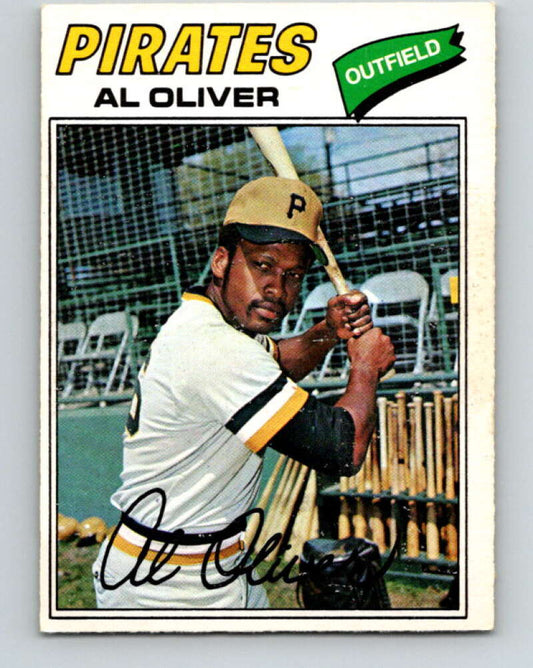 1977 O-Pee-Chee #203 Al Oliver  Pittsburgh Pirates  V29229
