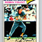 1977 O-Pee-Chee #204 Robin Yount  Milwaukee Brewers  V29232