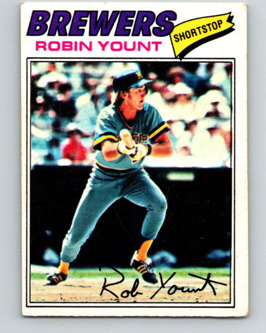 1977 O-Pee-Chee #204 Robin Yount  Milwaukee Brewers  V29233