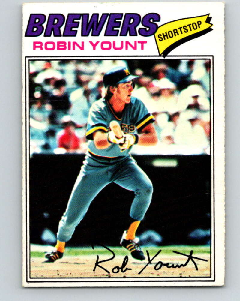 1977 O-Pee-Chee #204 Robin Yount  Milwaukee Brewers  V29234