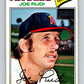 1977 O-Pee-Chee #206 Joe Rudi  California Angels  V29239