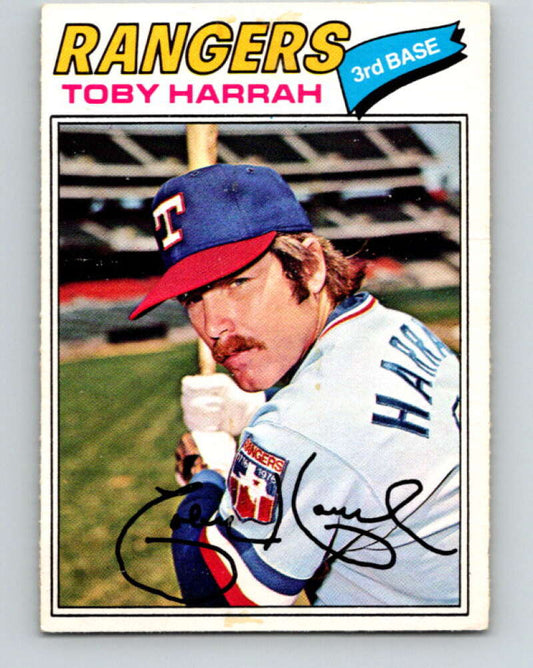 1977 O-Pee-Chee #208 Toby Harrah  Texas Rangers  V29243