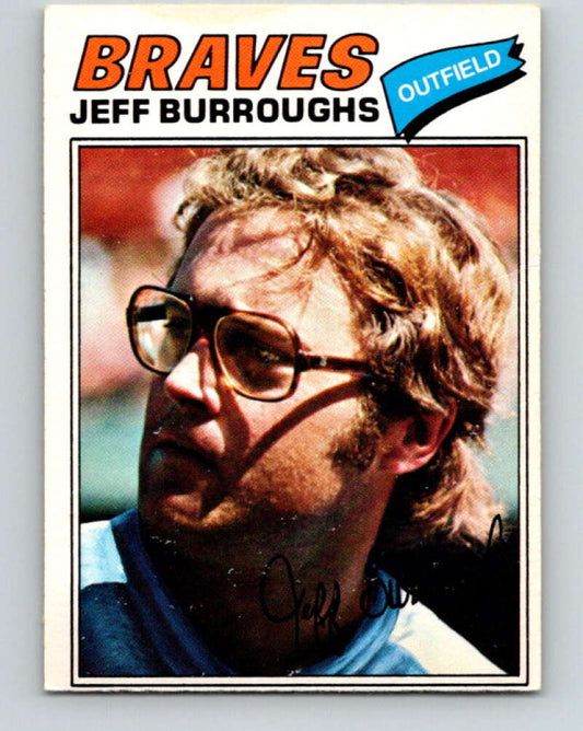 1977 O-Pee-Chee #209 Jeff Burroughs  Atlanta Braves  V29246