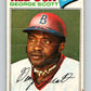 1977 O-Pee-Chee #210 George Scott  Boston Red Sox  V29247