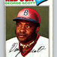 1977 O-Pee-Chee #210 George Scott  Boston Red Sox  V29248