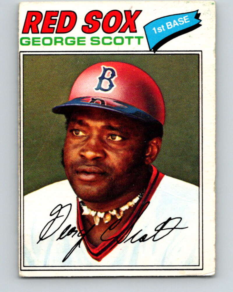1977 O-Pee-Chee #210 George Scott  Boston Red Sox  V29248