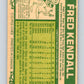 1977 O-Pee-Chee #213 Fred Kendall  Cleveland Indians  V29252