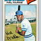 1977 O-Pee-Chee #215 Hal McRae  Kansas City Royals  V29257